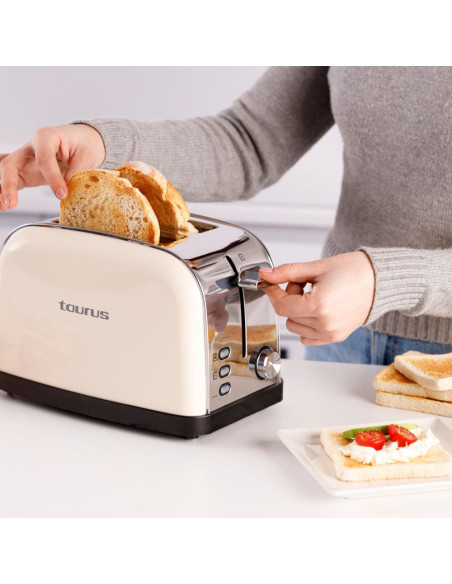 Tostador Taurus Vintage II Cream