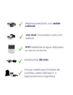 AFEITADORA DE VIAJE JATA...