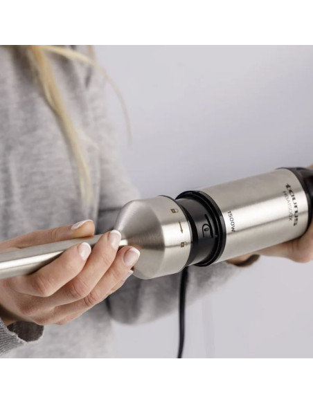 Batidora varilla Taurus HB1500X, con accesorio picadora