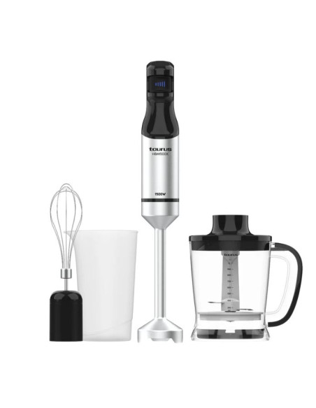 Batidora varilla Taurus HBA1500X, con accesorio picadora