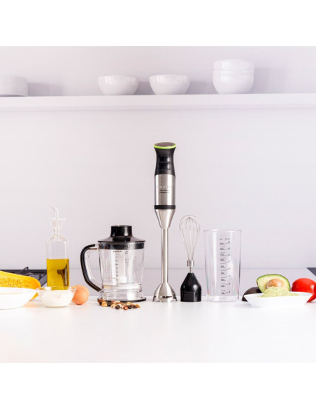Batidora varilla Taurus Bapi 1500 Premium XL Plus, con accesorio picadora