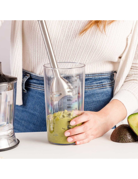 Batidora varilla Taurus Bapi 1500 Premium XL Plus, con accesorio picadora