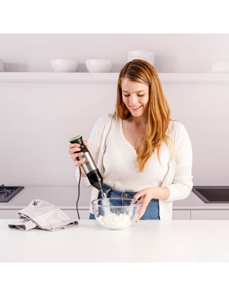 Batidora varilla Taurus Bapi 1500 Premium XL Plus, con accesorio picadora