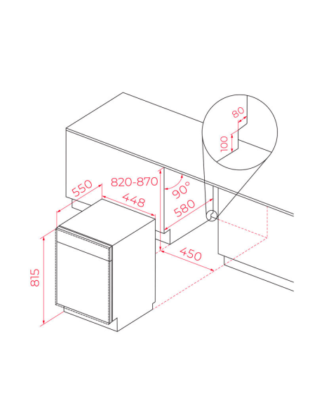 Lavavajillas 45 INT Teka DFI74860