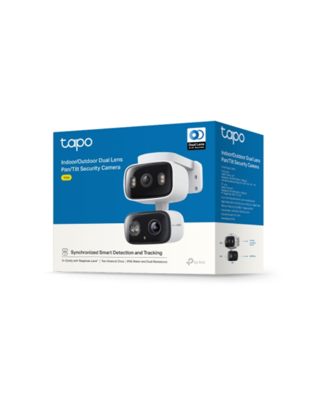 TP-Link TC34 cámara de vigilancia Bala (forma) Cámara de seguridad IP Interior y exterior 2304 x 1296 Pixeles Techo/Pared/Post