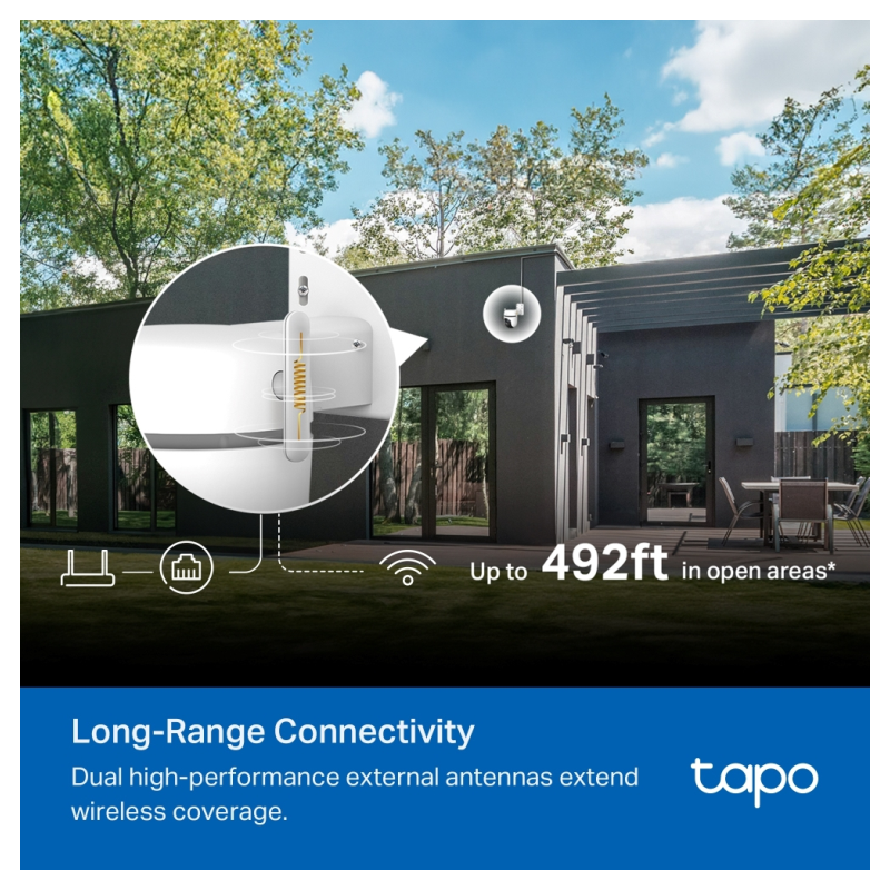 TP-Link Tapo TC43(EU) V2 Esférico...