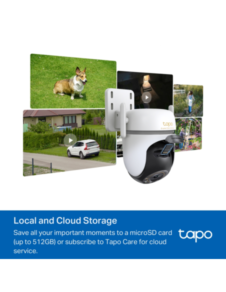 TP-Link Tapo TC43(EU) V2 Esférico Cámara de seguridad IP Interior y exterior 2880 x 1620 Pixeles Techo/Pared/Post