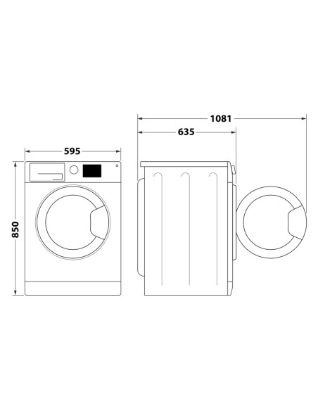 Lavadora Whirlpool FFB10489BVSPT