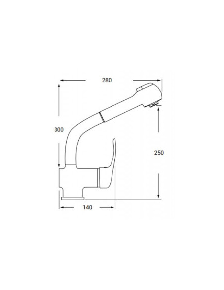 Grifo cocina Nova NOR20
