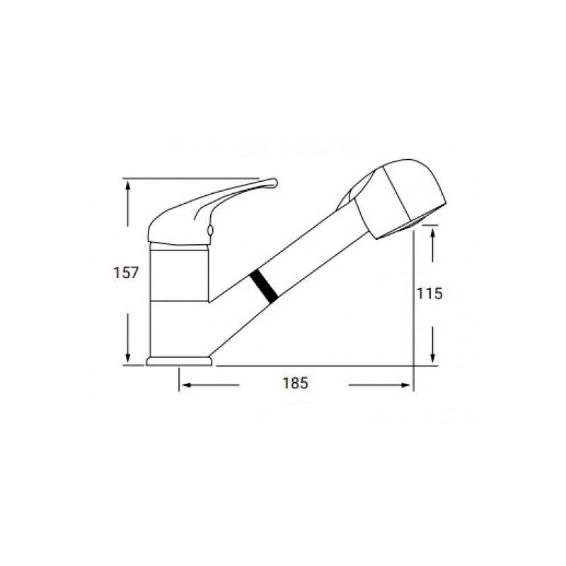 Grifo cocina Nova NOR25