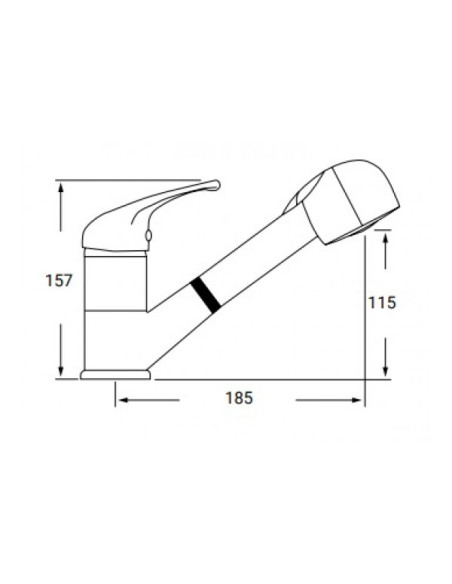 Grifo cocina Nova NOR25