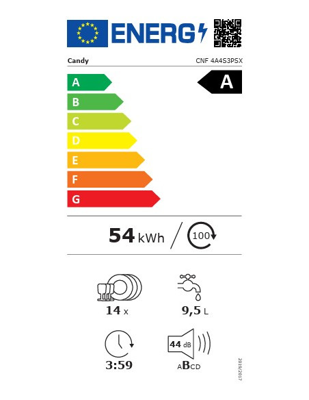 Lavavajillas 60 Candy CNF4A4S3PSX