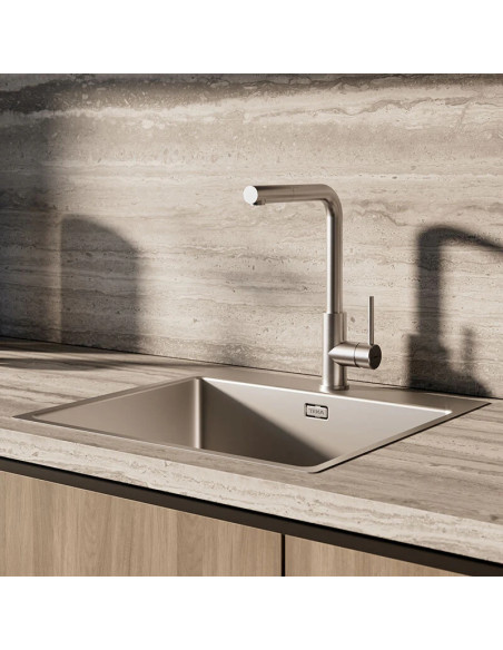 Fregadero inox Teka PureLine FORLINERS1550.403½PC/RRESF