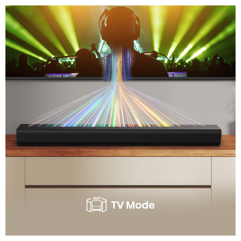 Hisense HS1000 Negro 2.0 canales 120