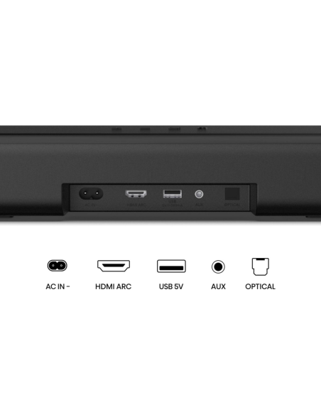 Hisense HS1000 Negro 2.0 canales 120