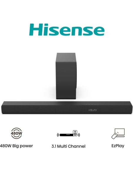 Hisense HS3100 Negro 3.1 canales 480