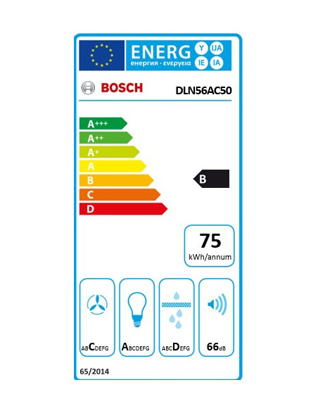 Campana conv. Grupo filtrante Bosch DLN56AC50