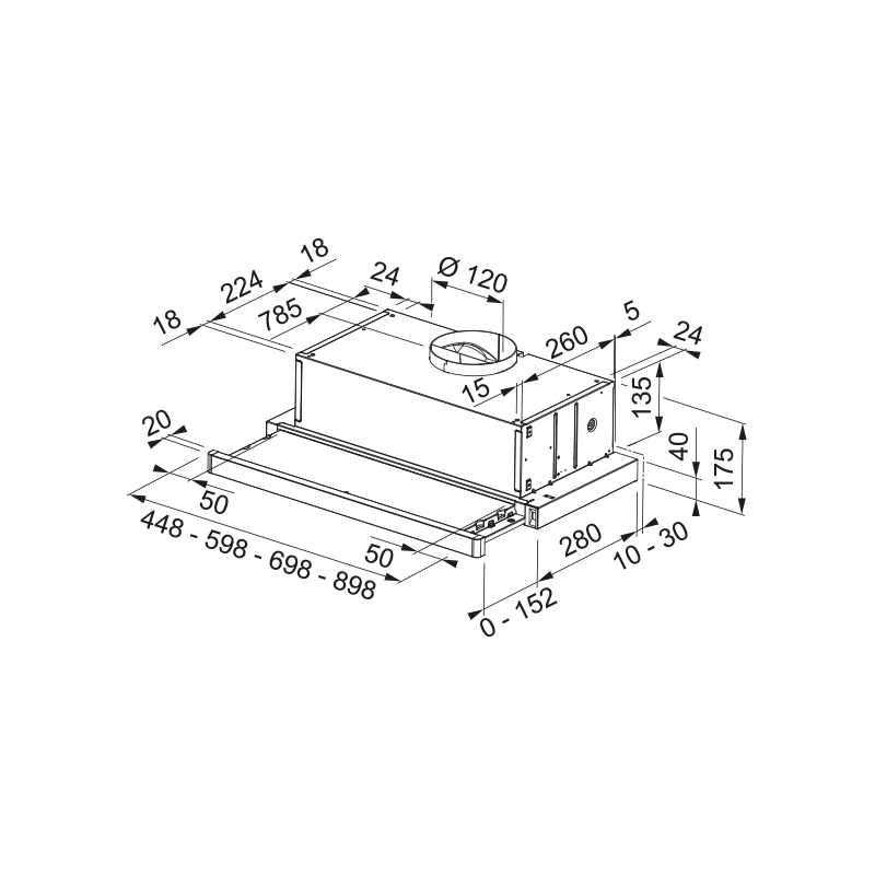 Campana conv. Extraplana Mepamsa...