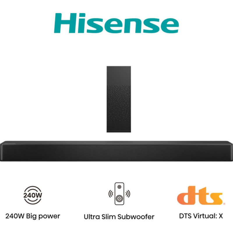 Hisense HS2100 Negro 2.1 canales 240
