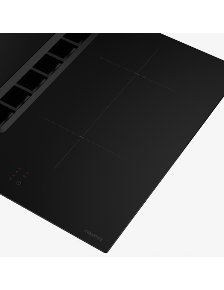 Vitroceramica inducion+extractor indep Mepamsa INDUVALUE700R, recirculante