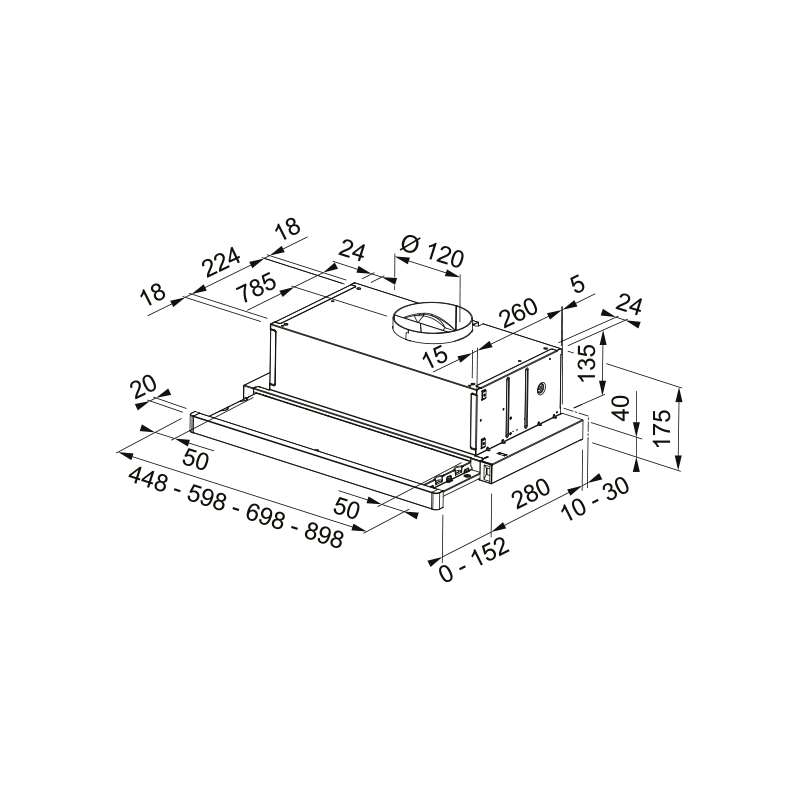 Campana conv. Extraplana Mepamsa... Campana conv. Extraplana Mepamsa...
