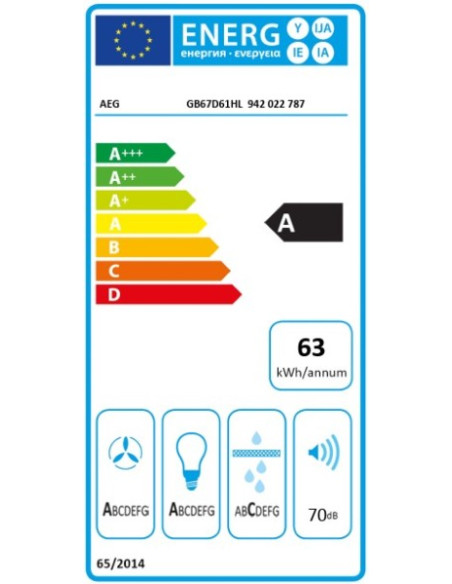 Campama decorativa Aeg GB67D61HL