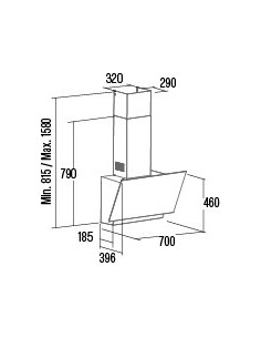 Campana decorativa vertical...