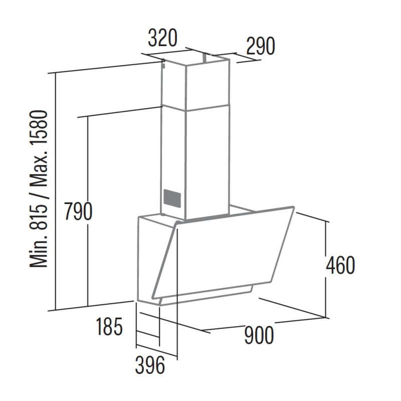 Campana decorativa vertical Cata... Campana decorativa vertical Cata...