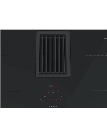 Vitroceramica inducion+extractor indep Mepamsa INDUVALUE830R, recirculante