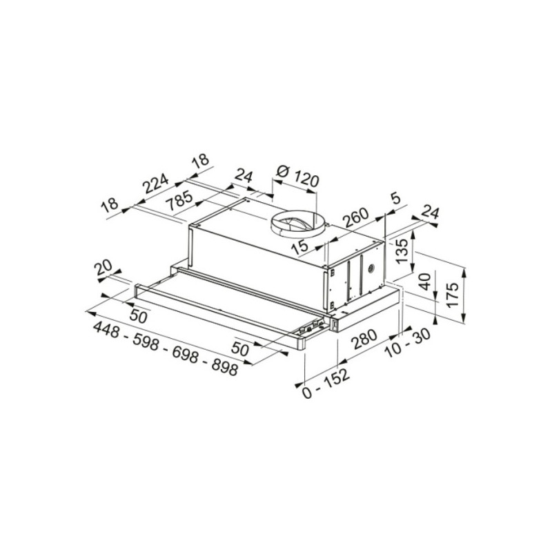 Campana conv. Extraplana Mepamsa... Campana conv. Extraplana Mepamsa...