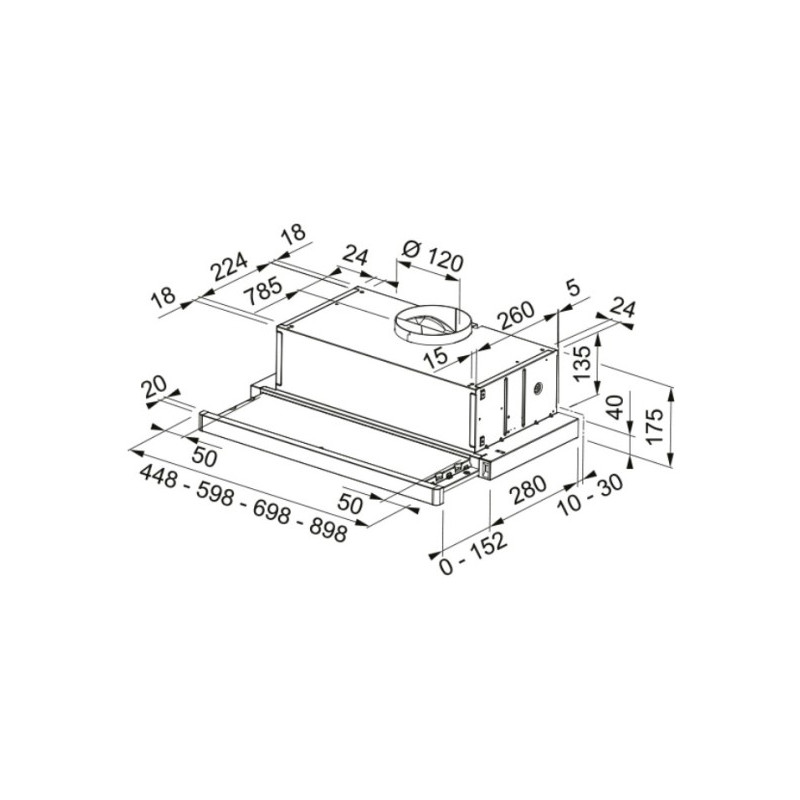 Campana conv. Extraplana Mepamsa...