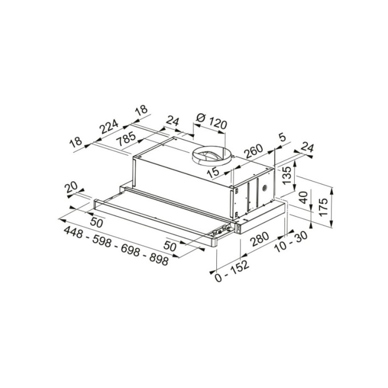 Campana conv. Extraplana Mepamsa...