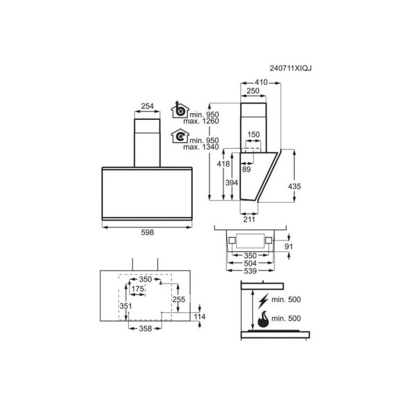 Campama decorativa Aeg GV77D61ST