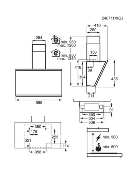 Campama decorativa Aeg GV77D61ST