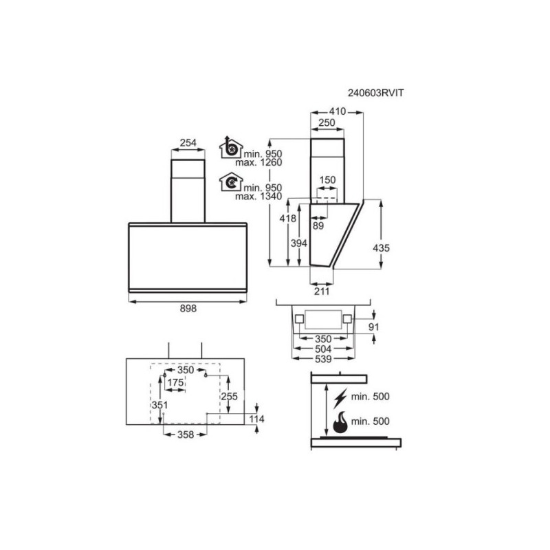 Campama decorativa Aeg GV77D91ST