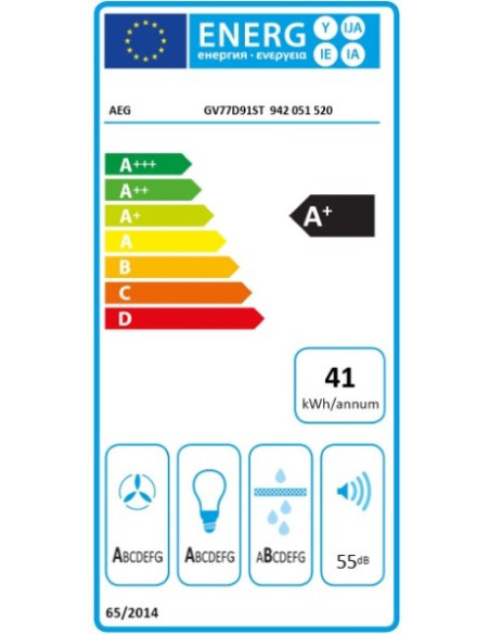 Campama decorativa Aeg GV77D91ST