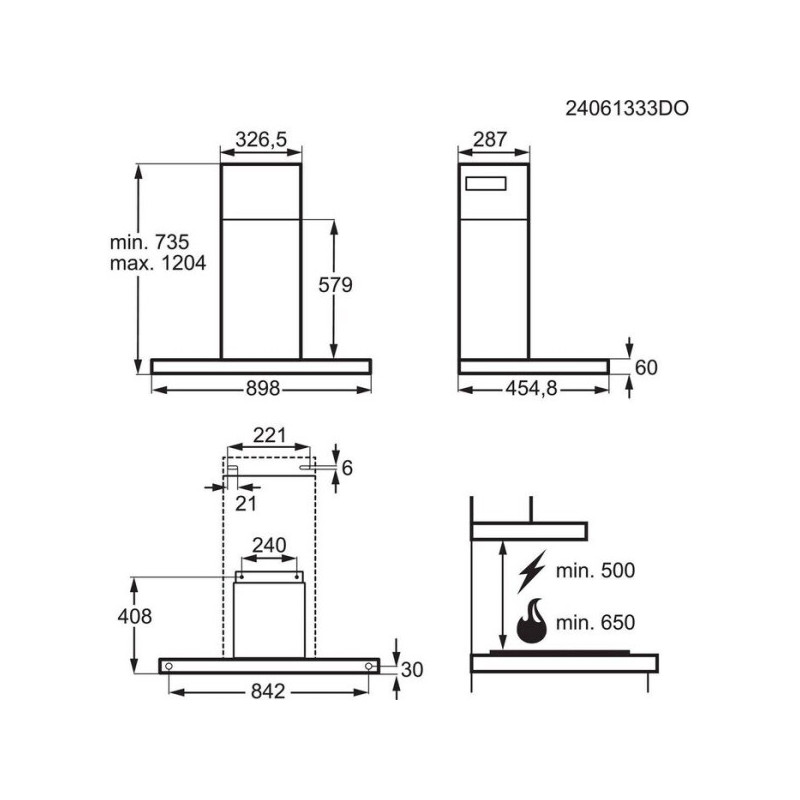 Campama decorativa Aeg GB87D91CB
