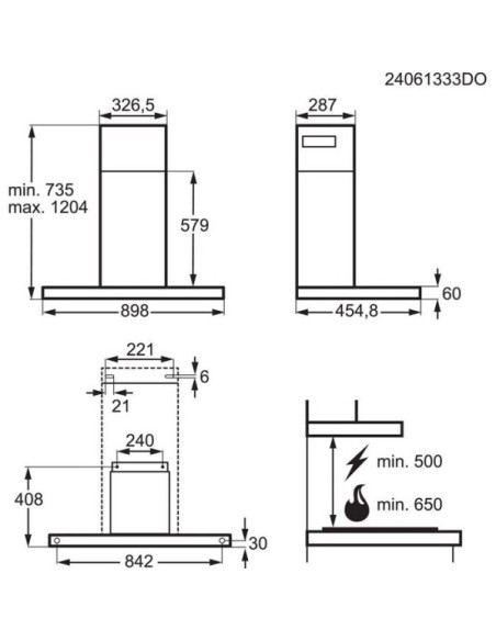 Campama decorativa Aeg GB87D91CB