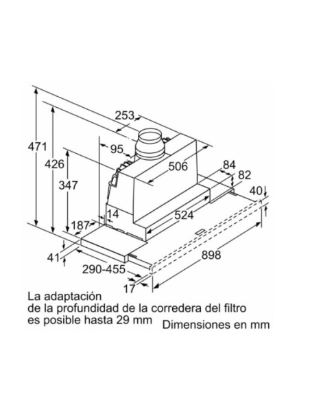 Campana extraplana Bosch DFS097A51