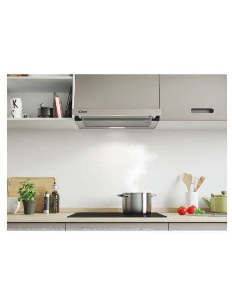 Campana conv. telescopica Candy CBT6252X14U