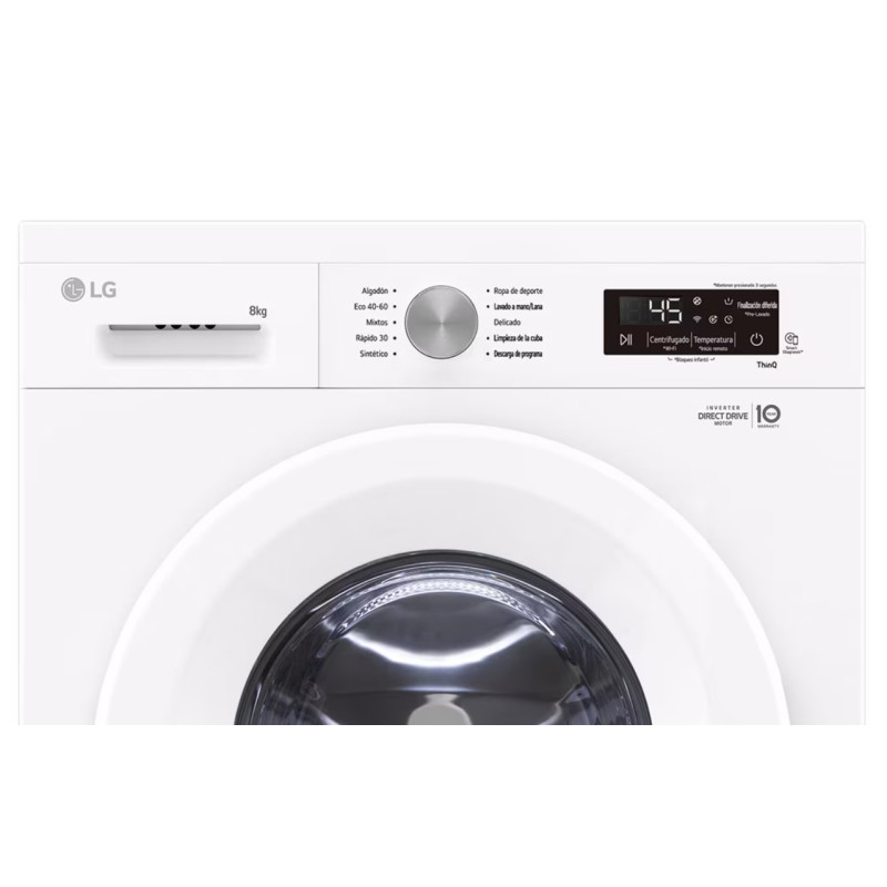 Lavadora Lg F4X1008NWH