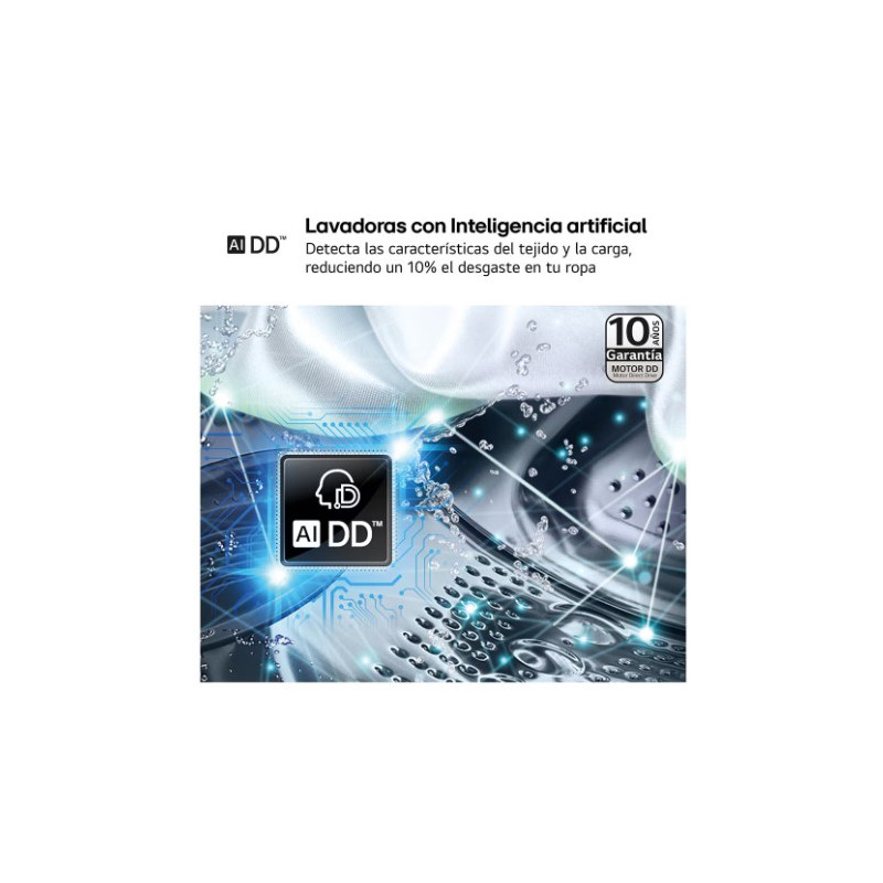 Lavadora Lg F4X1008NWH