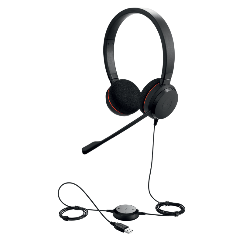 Jabra Evolve 20 Auriculares Alámbrico...