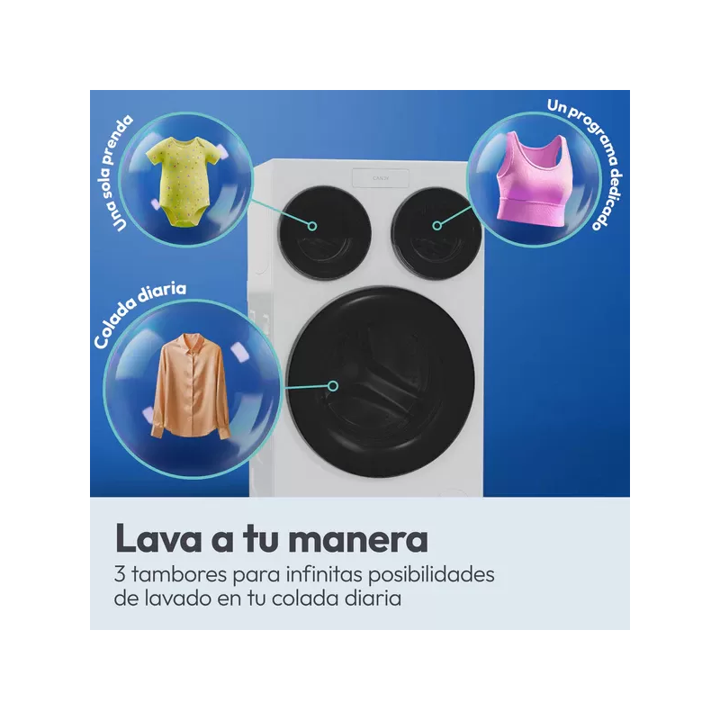 Lavadora frontal Candy MQD410CBL937