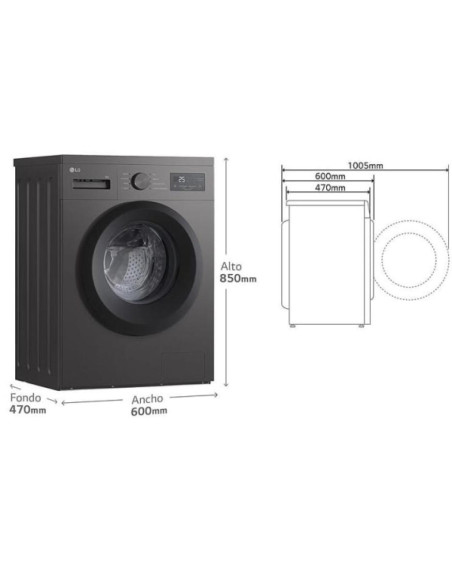 Lavadora Lg F4A10S8NDK