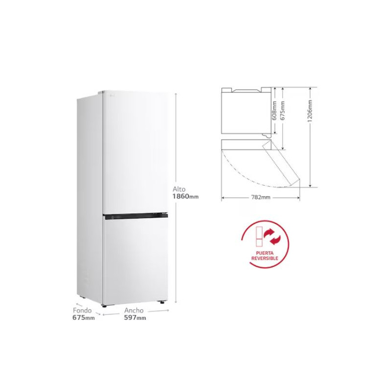 Combi NF Lg GBBS312ASW Combi NF Lg GBBS312ASW