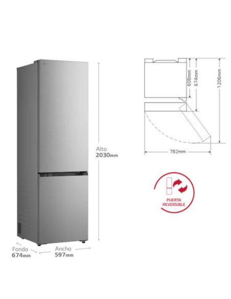 Combi NF Lg GBBS322BPY