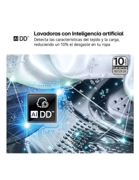 Lavadora Lg F4X1008NWH