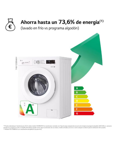Lavadora Lg F4X1008NWH