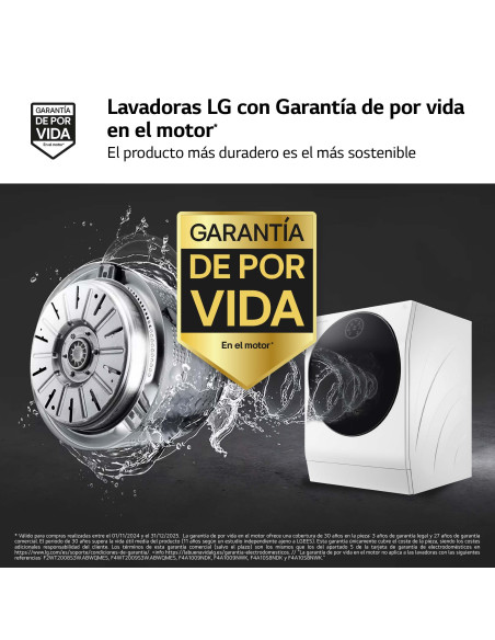 Lavasecadora Lg LSWD100E